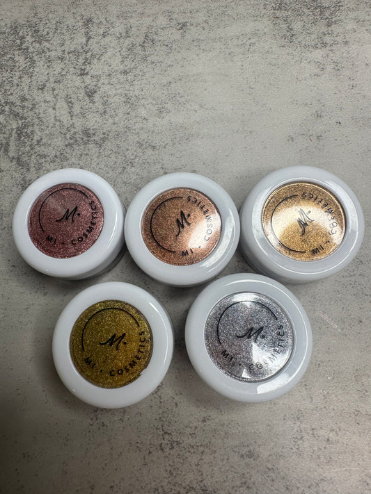 Set Of 5 Chrome