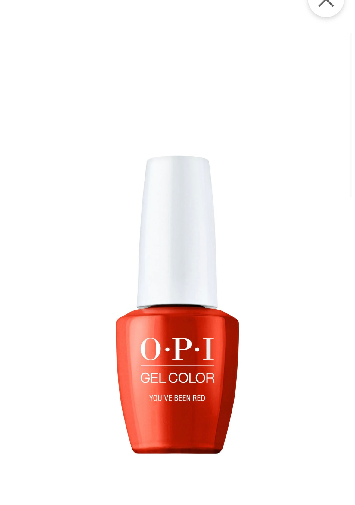 OPI-Gel Color- You’ve Been Red